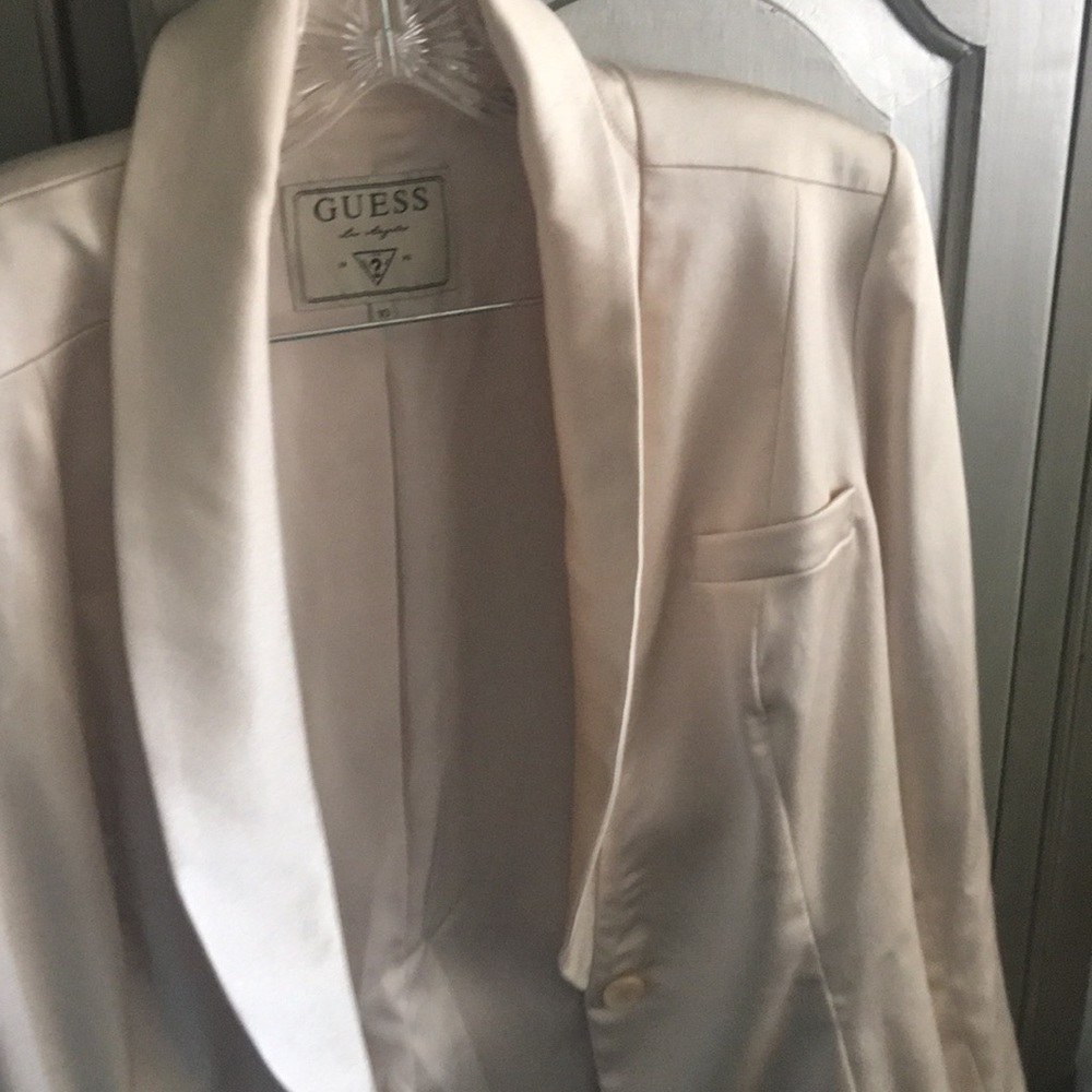 Guess creme colored woman’s jacket